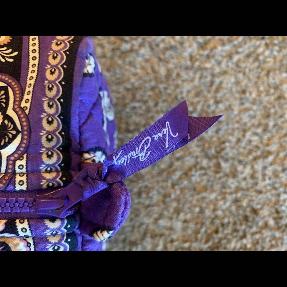 Vera Bradley Purple Paisley Small Weekender Bag - Picture 3 of 3